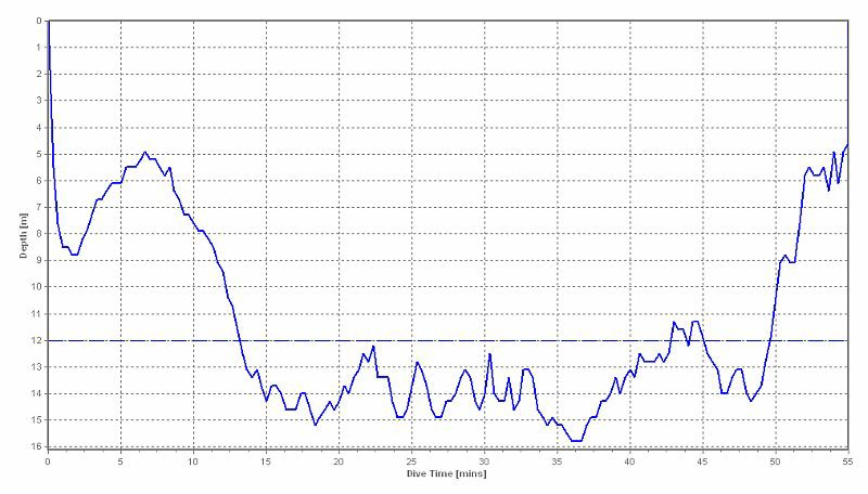 dive profile graph