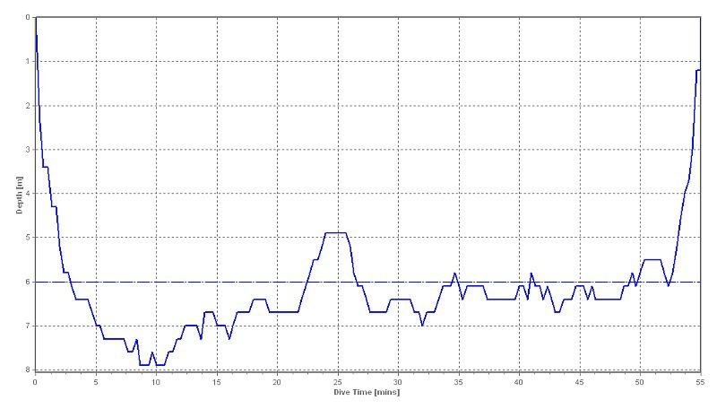 dive profile graph